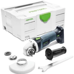 Meuleuse D'angle Sans Fil Festool AGC 18-125 Li EB-Basic (machine Seule) 18V Li-ion
