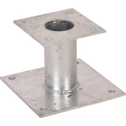 Pied De Poteau Platine 100mm