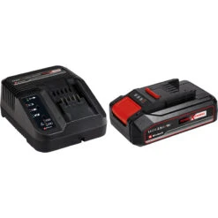 Kit Chargeur + 1 Batterie Einhell Li-ion 18V 2,5Ah