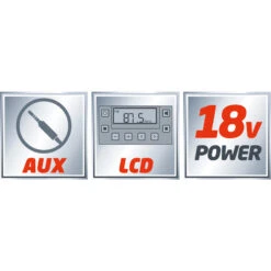 Radio Sans Fil Einhell TE-CR 18 Li Solo (machine Seule) 18V Li-ion -Outils Pour La Maison 11789 06