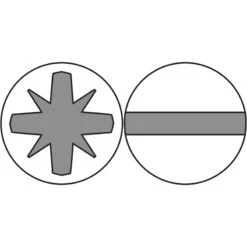 Tournevis VDE Wiha SoftFinish SlimFix Assortis 2 Pièces -Outils Pour La Maison 12382 03