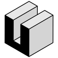 Fraise Droite à Double Tranchant Trend 8mm 12x19mm -Outils Pour La Maison 13375 30