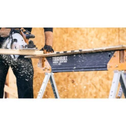 Paire De Tréteaux Pliables Toughbuilt C650 1178kg -Outils Pour La Maison 13863 03