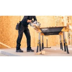 Paire De Tréteaux Pliables Toughbuilt C650 1178kg -Outils Pour La Maison 13863 06