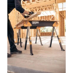 Paire De Tréteaux Pliables Toughbuilt C650 1178kg -Outils Pour La Maison 13863 08