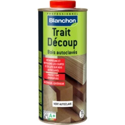 Traitement Bois Autoclavé Blanchon Trait'Découp 1L Brun