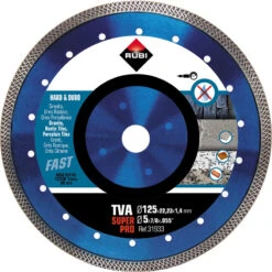 Disque Diamant Rubi - TVA 125 ⌀125x22,2x1,4mm