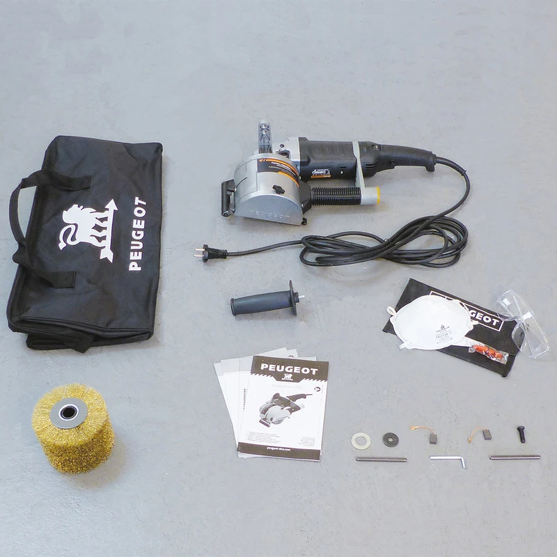 Rénovateur Peugeot EnergyBrush 1500 + Lot De 2 Brosses à Lanières Abrasives Offert 1500W 6 Rénovateur Peugeot EnergyBrush 1500 + Lot De 2 Brosses à Lanières Abrasives Offert 1500W – Image 6