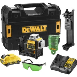 Niveau Laser Multilignes Dewalt Faisceau Vert DCE089D1G-QW 12V