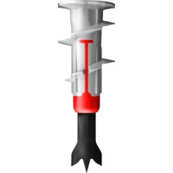Cheville Autoforeuse Bi-matière Duoblade Fischer Pour Vis Ø4 à Ø5mm