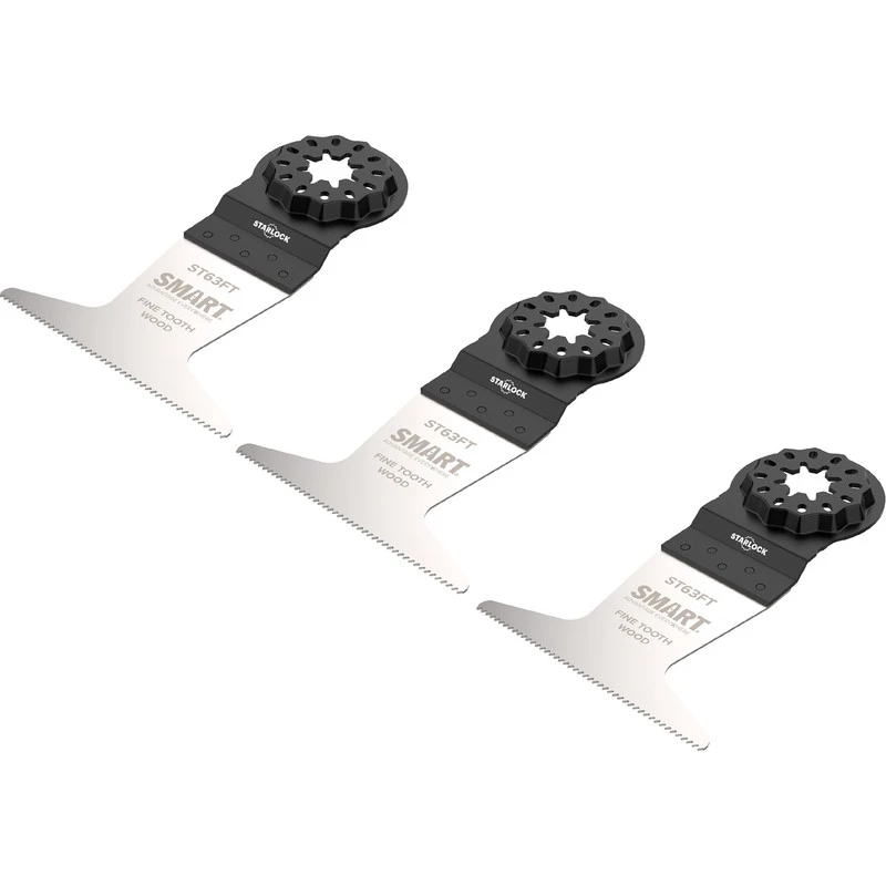Lame De Coupe Fine En Plongée Pour Le Bois Smart Tool Starlock 63x42mm 1 Lame De Coupe Fine En Plongée Pour Le Bois Smart Tool Starlock 63x42mm