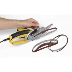 Lime Ponceuse à Bande Powerplus POWX139 400W 16 Lime Ponceuse à Bande Powerplus POWX139 400W -Outils Pour La Maison 17521 07