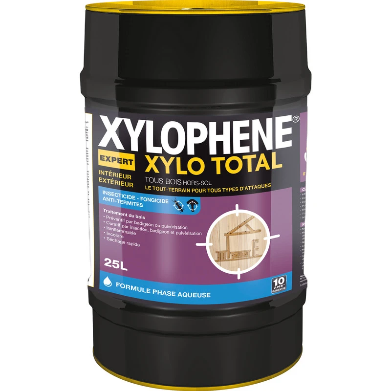 Traitement Bois Xylophène XYLO Total 25L *Exclu Magasin* 1 Traitement Bois Xylophène XYLO Total 25L *Exclu Magasin*