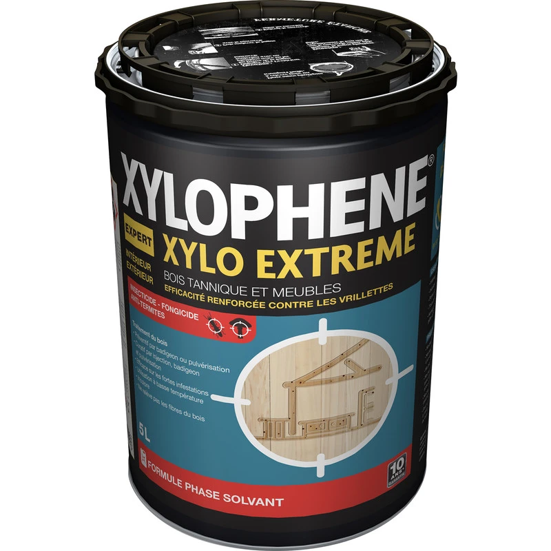 Traitement Bois Xylophène XYLO Extrême 5L 1 Traitement Bois Xylophène XYLO Extrême 5L