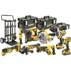 Pack 8 Machines Sans Fil Dewalt DCK853P4-QW 18V Li-ion 5Ah