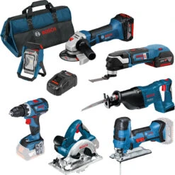 Pack 7 Machines Bosch 0615990K1D 18V Li-ion 5Ah