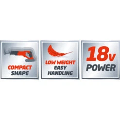 Scie Sabre Sans Fil Einhell TE-AP 18 Li (machine Seule) 18V Li - Ion -Outils Pour La Maison 20902 05