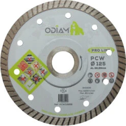 Disque Diamant Carrelage PCW Odiam Ø125 X 22,23mm
