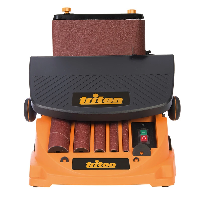 Ponceuse à Bande Et à Cylindre Oscillant Triton TSPST450 450W 2 Ponceuse à Bande Et à Cylindre Oscillant Triton TSPST450 450W – Image 2