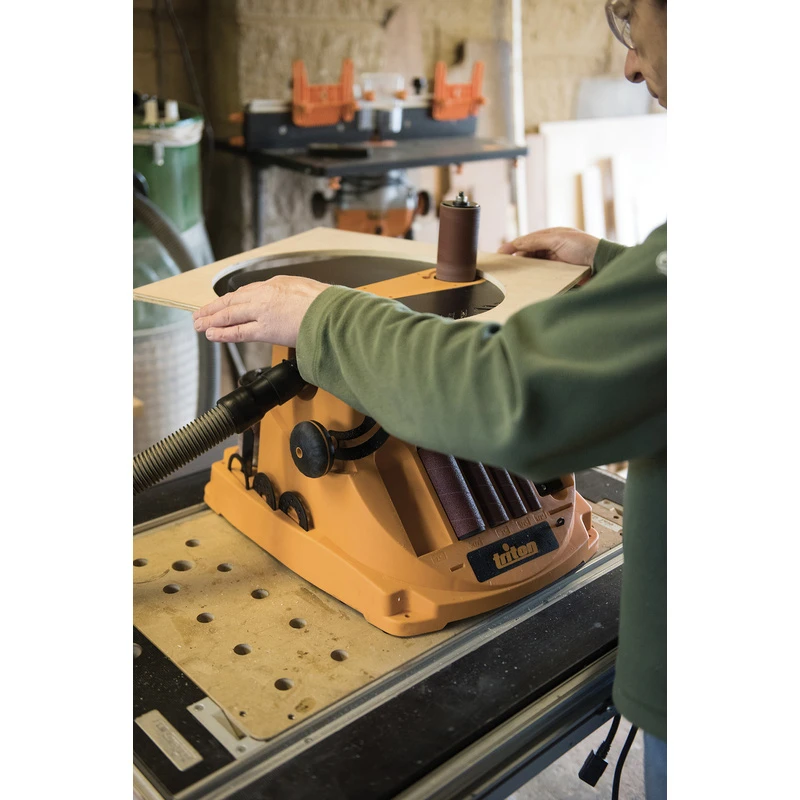 Ponceuse à Bande Et à Cylindre Oscillant Triton TSPST450 450W 5 Ponceuse à Bande Et à Cylindre Oscillant Triton TSPST450 450W – Image 5