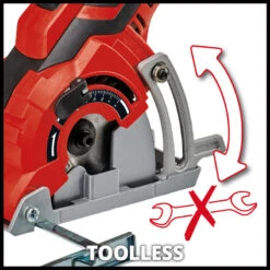 Mini Scie Circulaire Einhell TC-CS 89 600W Ø89mm -Outils Pour La Maison 21268 02