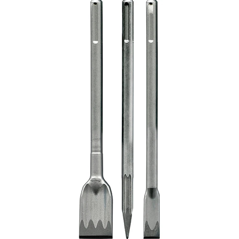 Lot De 3 Burins SDS+ Heller 250mm 1 Lot De 3 Burins SDS+ Heller 250mm