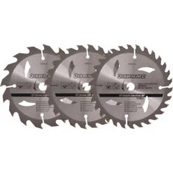 Silverline Lames Carbure TCT 135x12,7/10mm