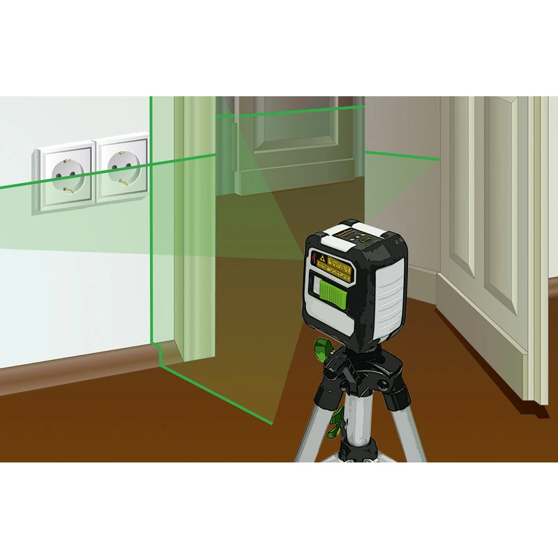 Niveau Laser Croix Verte CompactCross Pro Laserliner 14 Niveau Laser Croix Verte CompactCross Pro Laserliner – Image 14