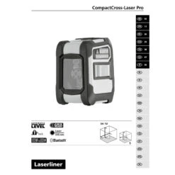 Niveau Laser Croix Verte CompactCross Pro Laserliner 30 Niveau Laser Croix Verte CompactCross Pro Laserliner -Outils Pour La Maison 22137 14