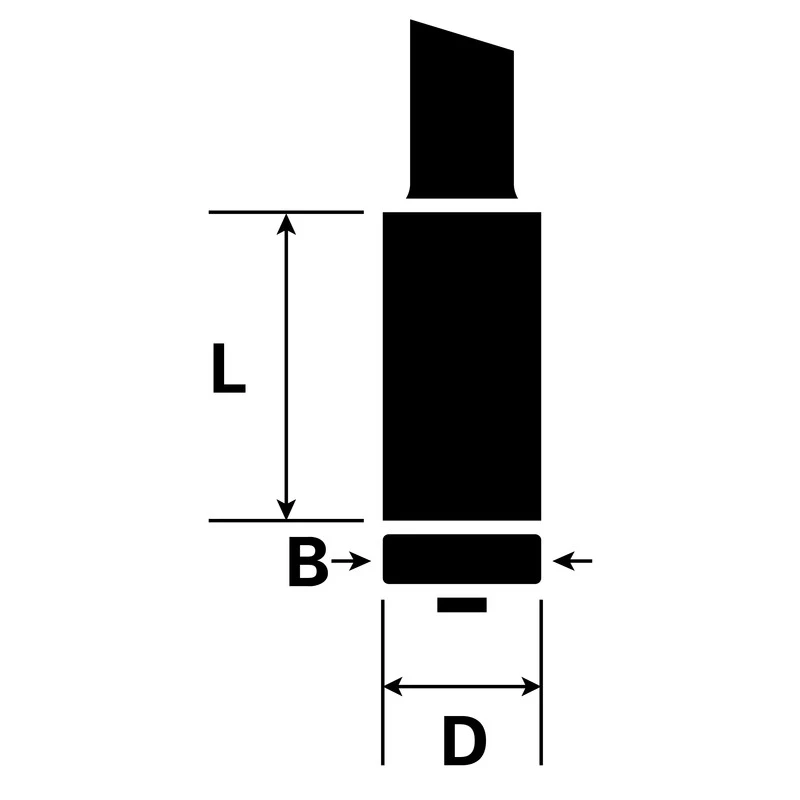 Fraise à Araser Bosch 8mm 12,7x13mm 4 Fraise à Araser Bosch 8mm 12,7x13mm – Image 4
