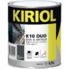Peinture Bois & Métaux Satin K10 DUO Kiriol 0,75L Gris Anthracite