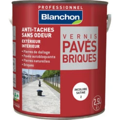 Vernis Pavés - Briques Blanchon 2,5L Mat