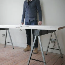 Paire De Tréteaux Pliables Stanley 350kg -Outils Pour La Maison 23283 06