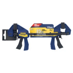 Lot De 2 Micro Serre-joints Irwin 115mm -Outils Pour La Maison 24313 03