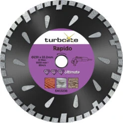 Disque Diamant Universel Ultimate Rapido Ø300 X 20mm