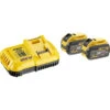 Pack Chargeur Rapide + 2 Batteries Dewalt Flexvolt 54V- 9Ah Li-ion