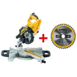 Scie à Onglet Radiale DeWalt DWS774-QS + Lame DT 1953 OFFERTE 1400W Ø216mm