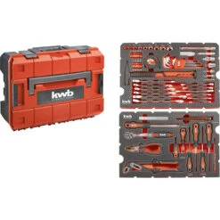 Mallette à Outils KWB E-case 80 Pièces