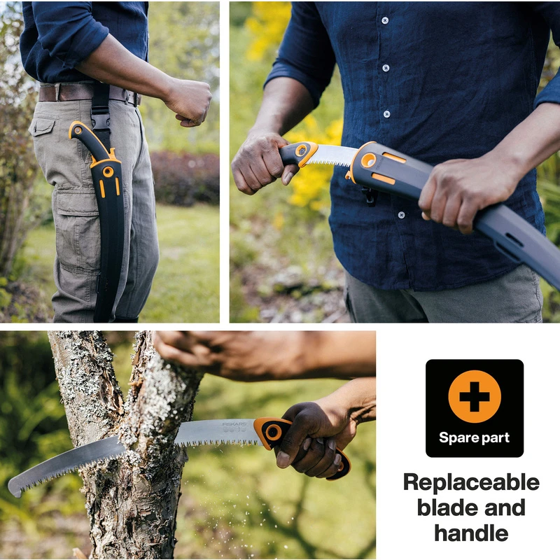 Scie D'élagage Fiskars 330mm 2 Scie D'élagage Fiskars 330mm – Image 2