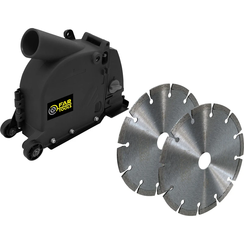 Carter De Rainureuse Fartools Pour Meuleuse D'angle Ø125mm 1 Carter De Rainureuse Fartools Pour Meuleuse D'angle Ø125mm