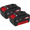 Lot De 2 Batteries Einhell 18V - 4Ah