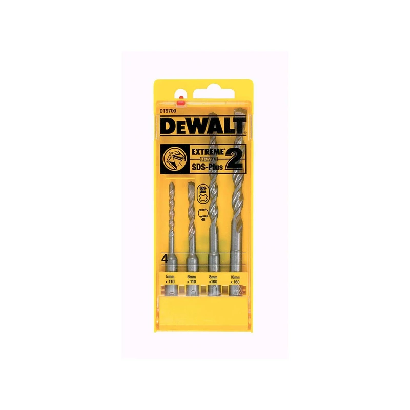 Coffret De 4 Forets SDS-Plus Extrême Dewalt 4 Pièces 2 Coffret De 4 Forets SDS-Plus Extrême Dewalt 4 Pièces – Image 2