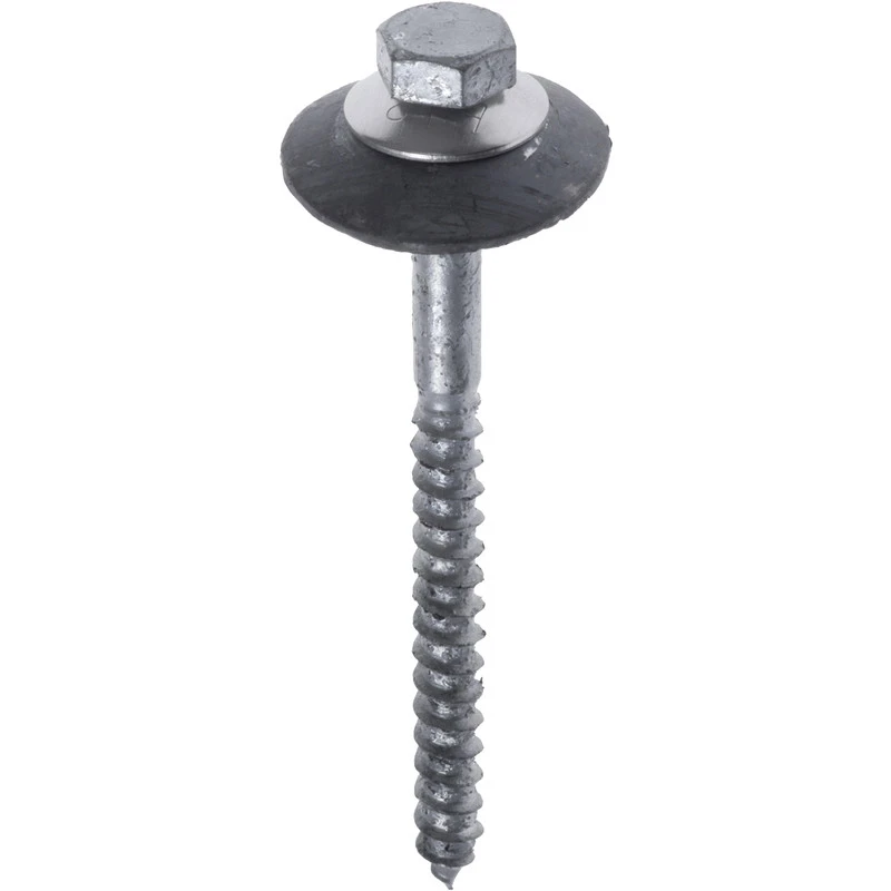 Boulons Galvanisés FIS Pour Tôle Ondulée 7x110mm 1 Boulons Galvanisés FIS Pour Tôle Ondulée 7x110mm