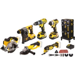 Pack 6 Machines Sans Fil DeWalt DCK654P3T-QW 18V Li-ion 5Ah