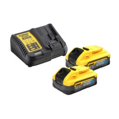 Pack Chargeur Plus 2 Batteries Dewalt Powerstack 18V - 5Ah