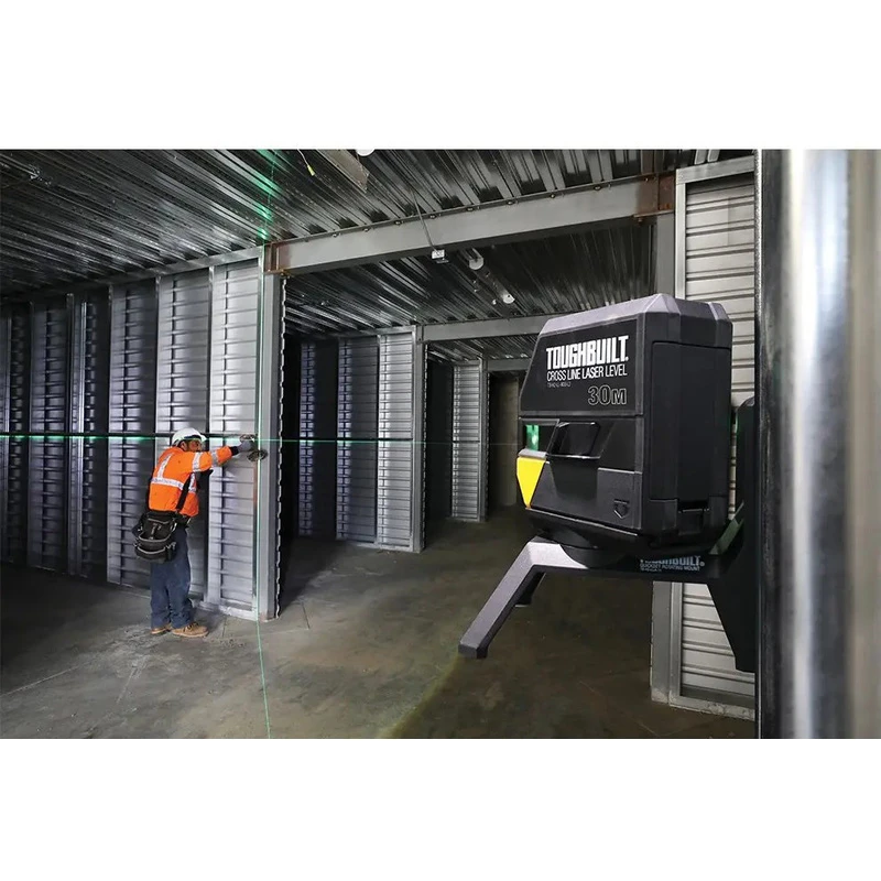 Niveau Laser Croix Toughbuilt Faisceau Vert 30m 2 Niveau Laser Croix Toughbuilt Faisceau Vert 30m – Image 2