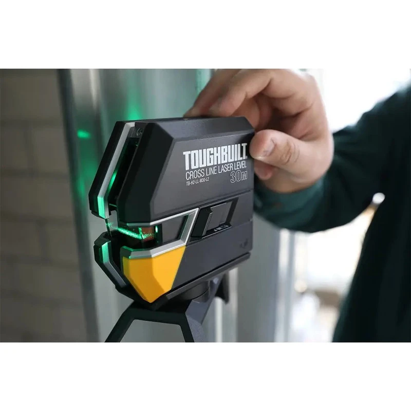 Niveau Laser Croix Toughbuilt Faisceau Vert 30m 3 Niveau Laser Croix Toughbuilt Faisceau Vert 30m – Image 3