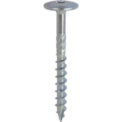 Vis Bois Tête Large TX Zingué 6x100mm FP T30