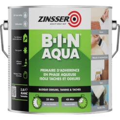 Primaire D'accrochage Isolant B-I-N Aqua Zinsser 2,5L