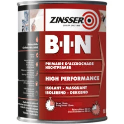 Primaire D'accrochage Ultra Isolant B-I-N Zinsser 1L